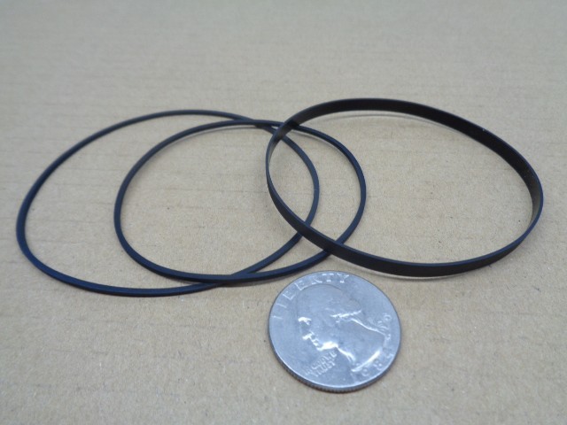 THREE BELTS FITS TEAC A300 A-300 CASSETTE PLAYER! (3 NEW BELTS)!