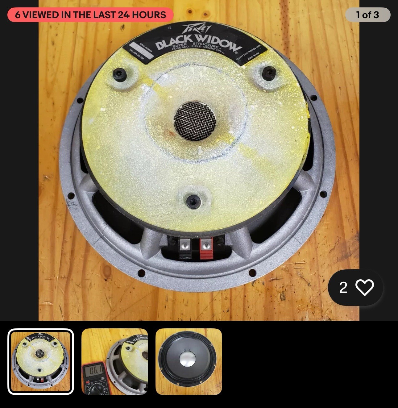 Black Widow Speaker Dean Marten Amp Reverb Don’t Work