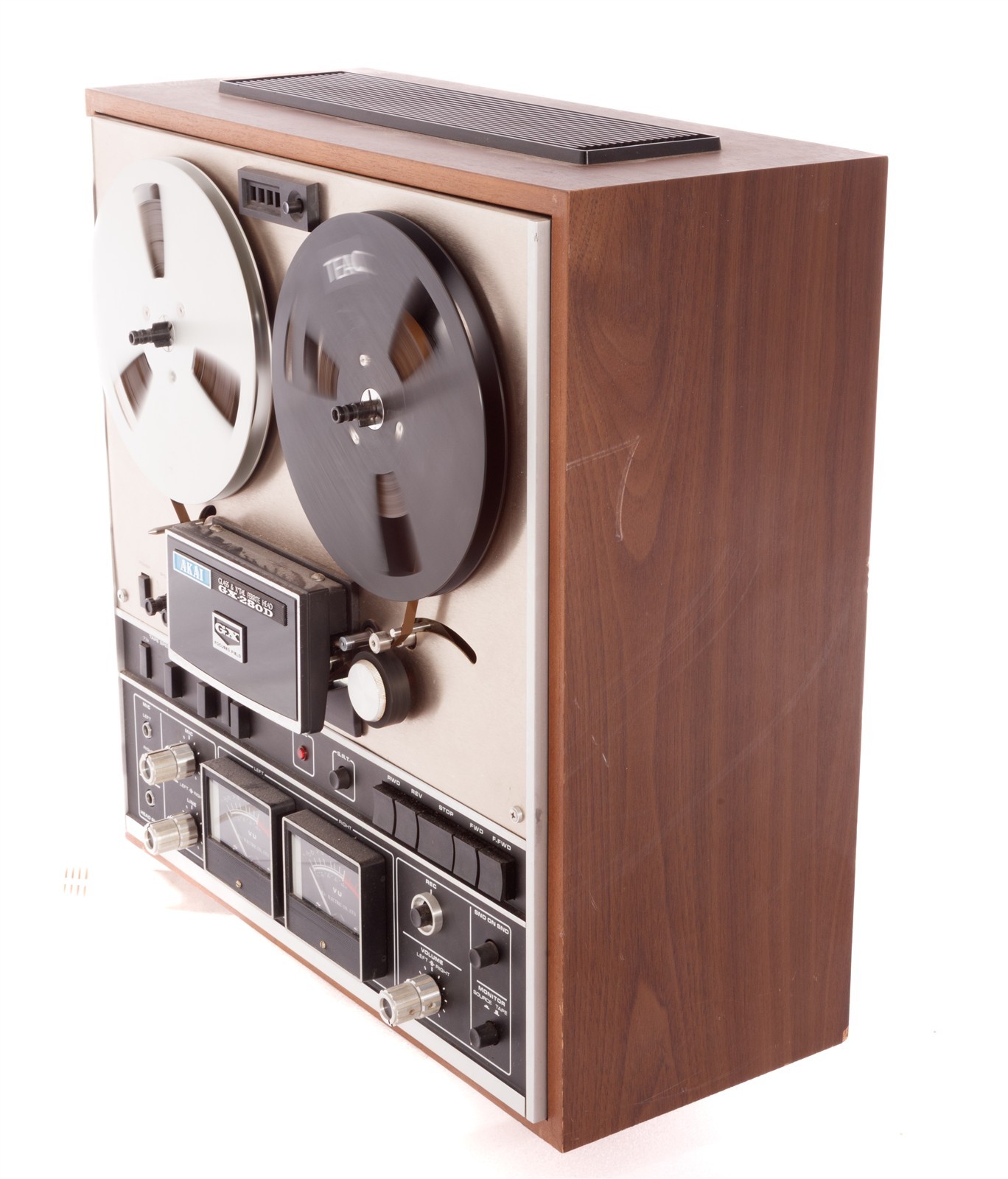 AKAI GX 280D Stereo Reel To Reel Tape Deck TESTED SERVICED