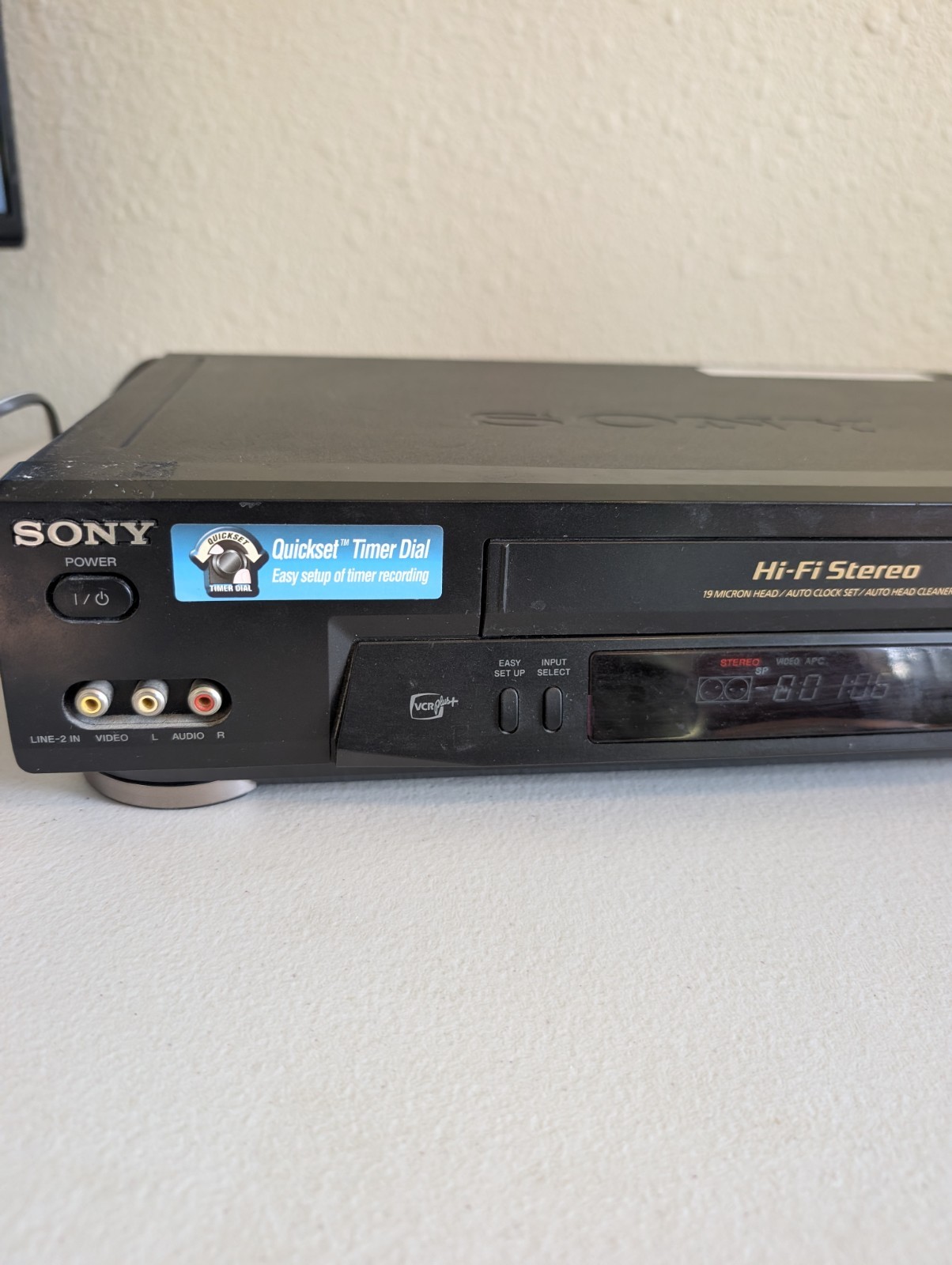 Sony SLV-N71 VCR VHS Player Tested & Working No Remote Free Shipping