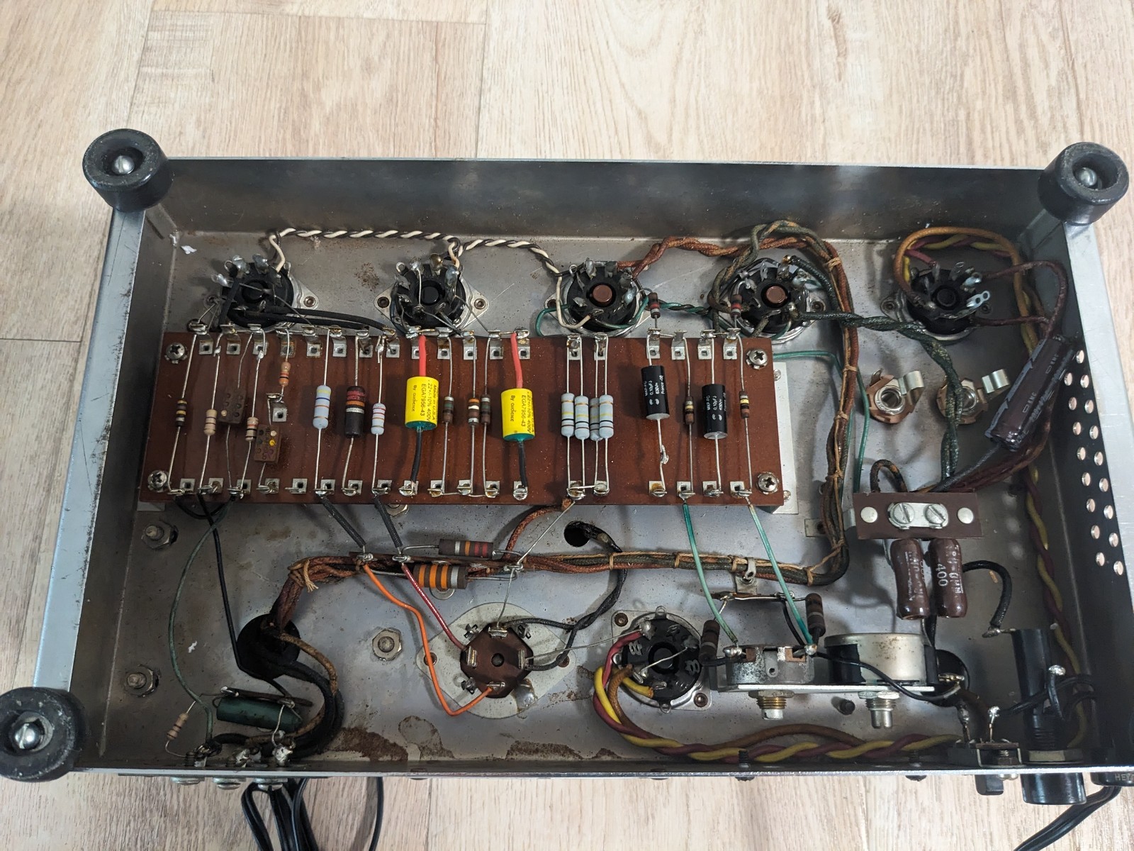 Radio Craftsmen C550 Williamson Mono Tube Power Amplifier KT66 Works Looks Great