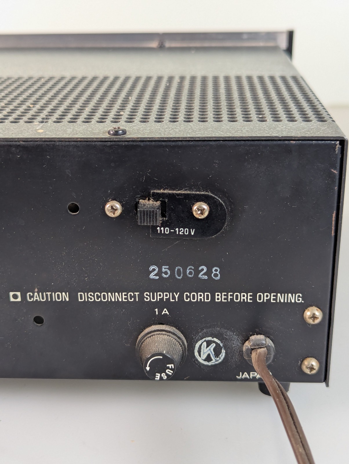 KENWOOD KT-2001 VINTAGE ANALOG AM/FM STEREO TUNER – TESTED