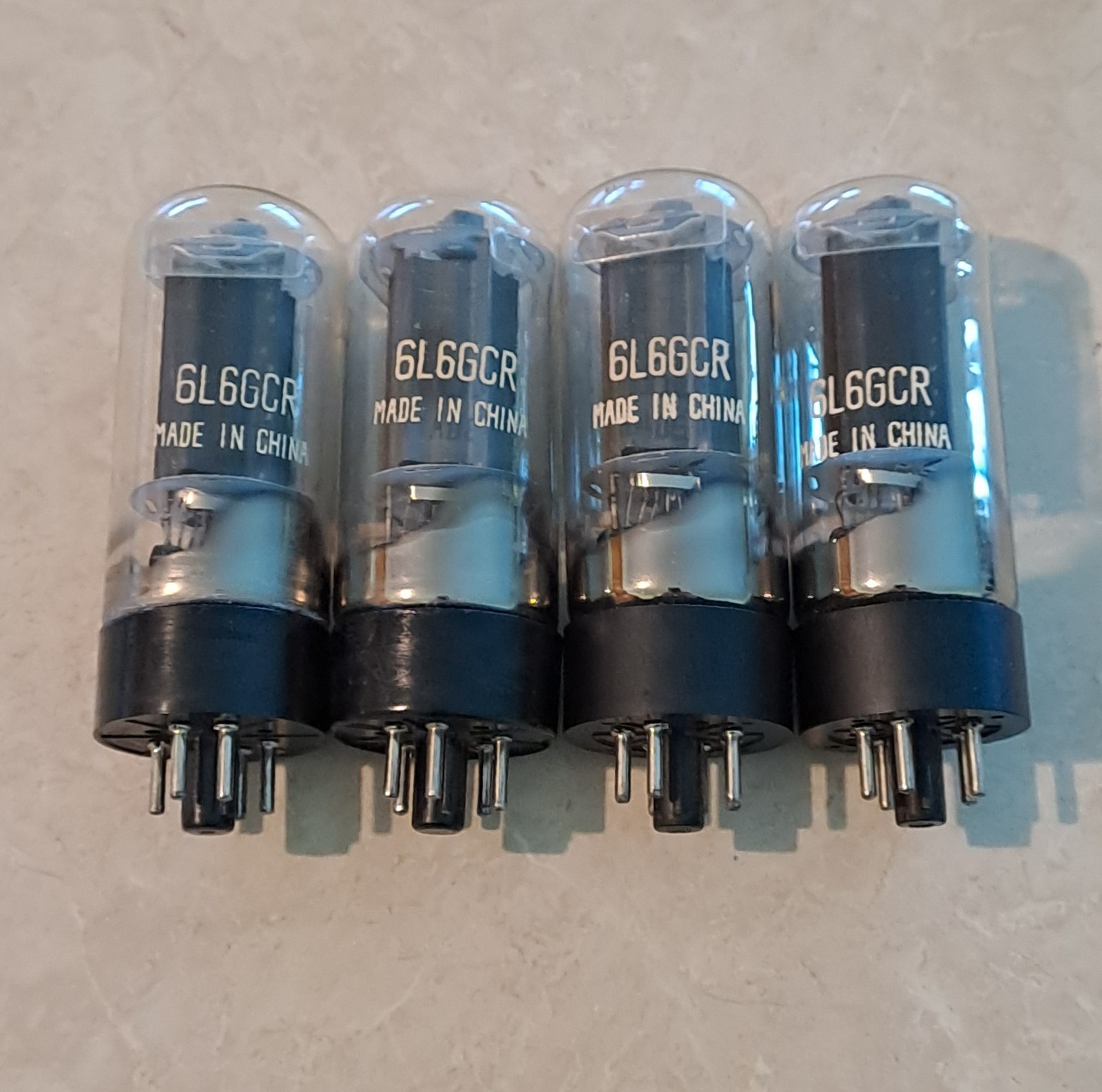 Shuguang 6L6GCR Tubes – Matched Quad