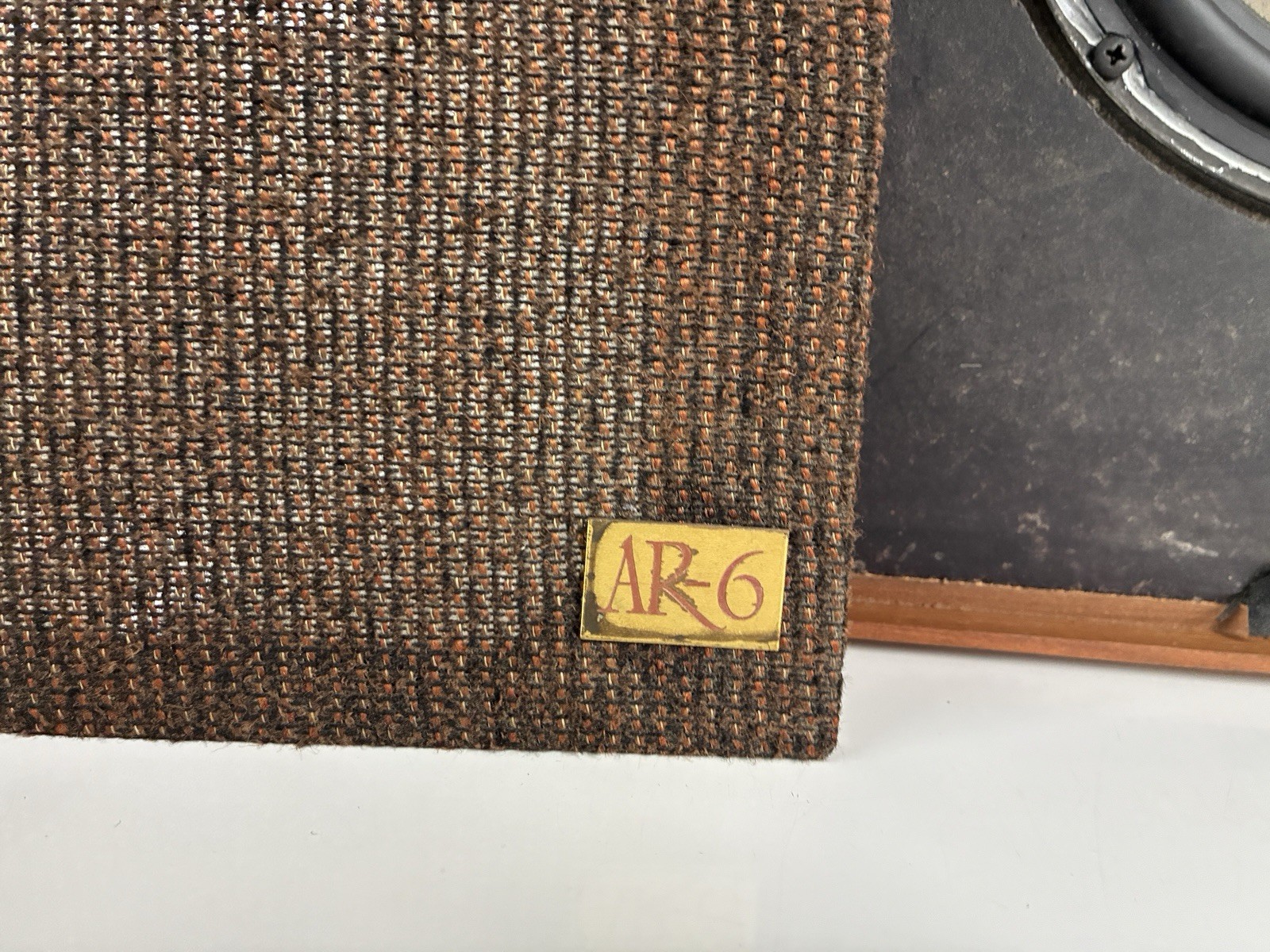 Acoustic Research AR-6 Suspension Loudspeaker System Speaker Pair Made In USA