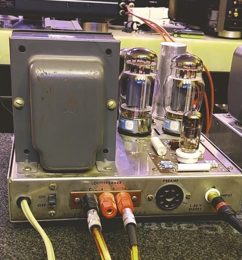 Dynaco Mark III Mono Block Tube Power Amplifier Pair