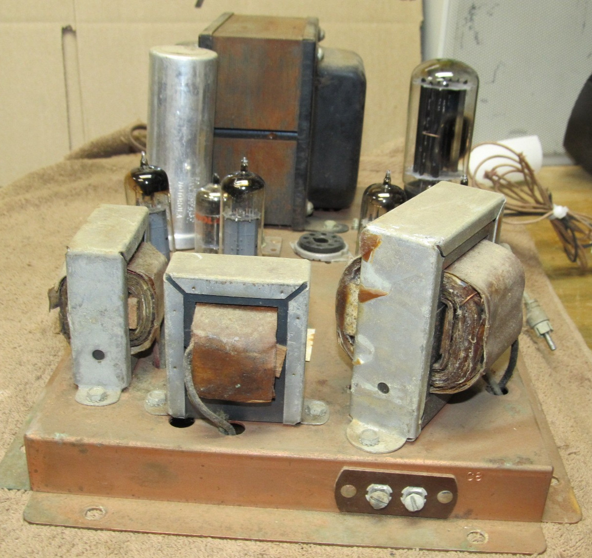 Vintage Motorola HS-778A EL84/6BQ5 Tube Amplifier