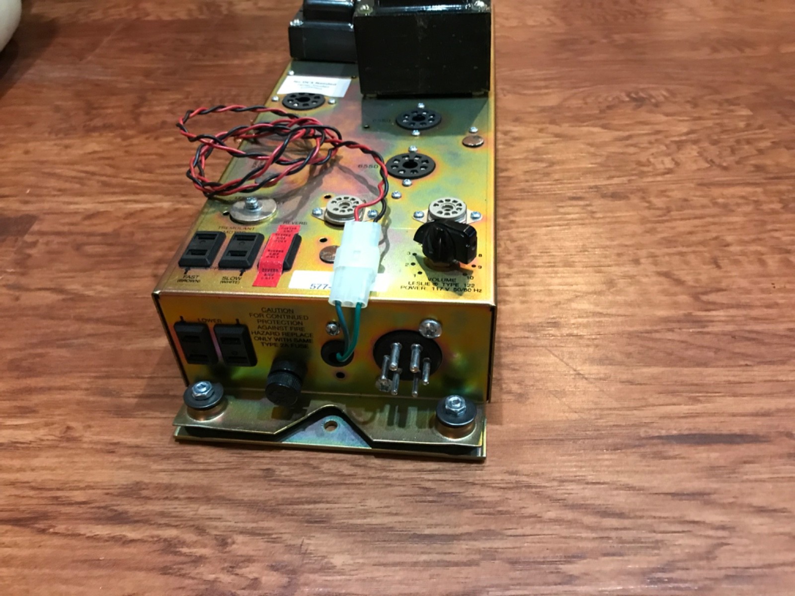 Leslie 122 amplifier – no tubes – New Old Stock – open box