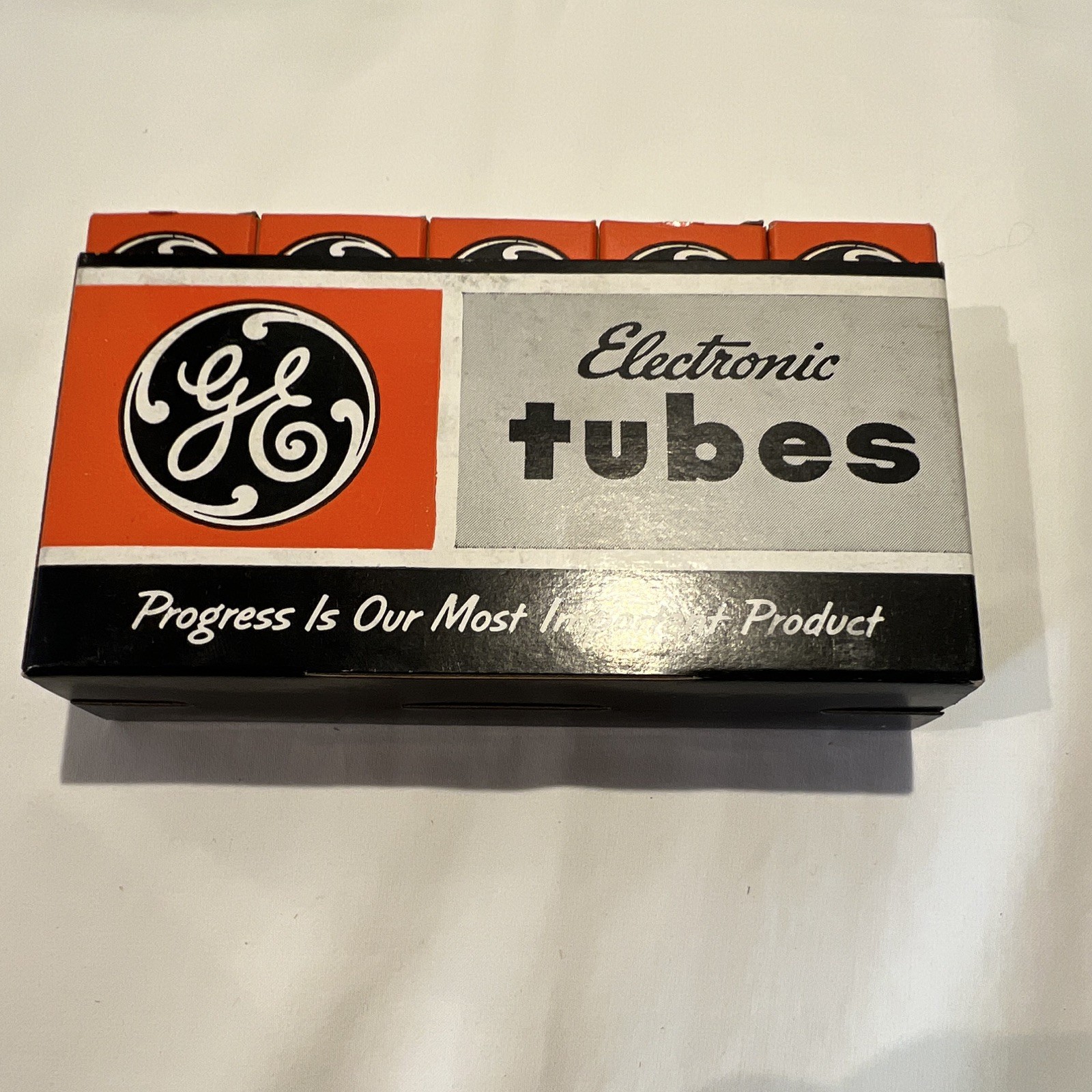 NOS GE 5 Star 6211 Electron Tube Vacuum Tube New in Box Model 6211 Lot of 5