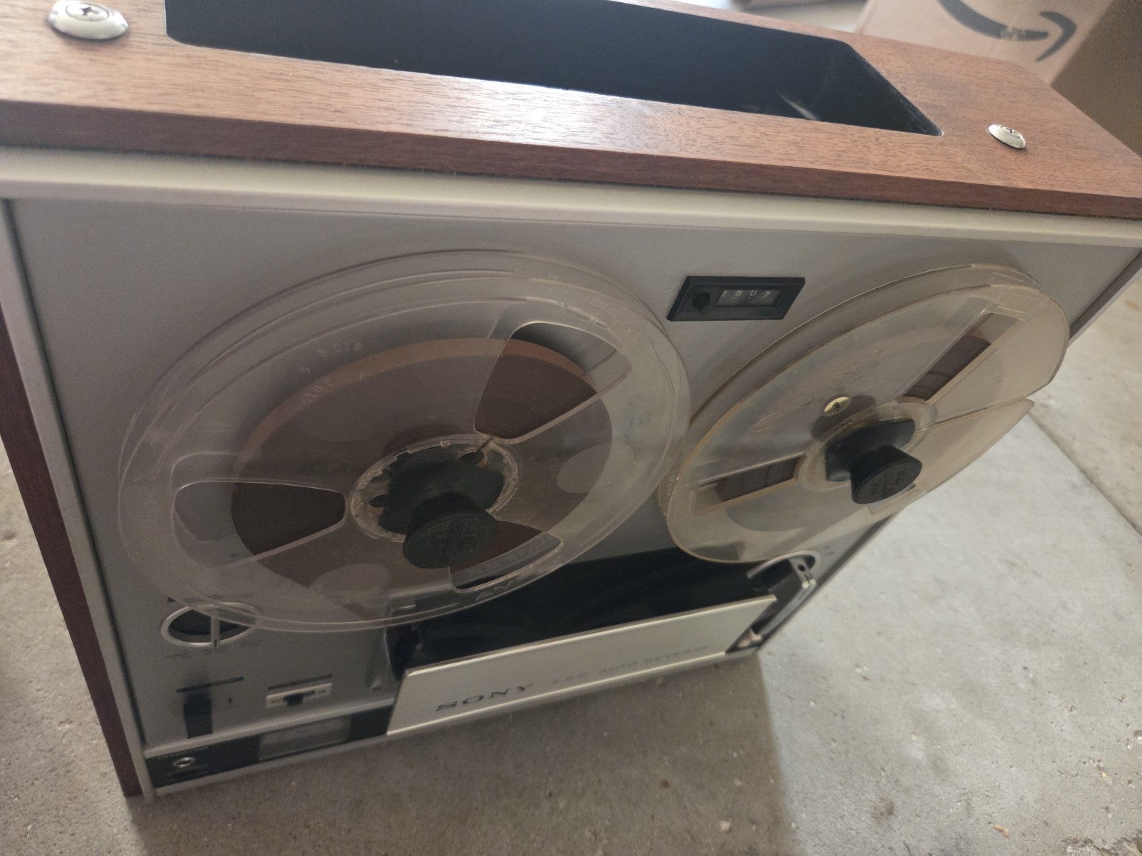 Vintage Sony ESP Auto Reverse TC 560D Reel-to-Reel Reel to Reel Tape Player READ