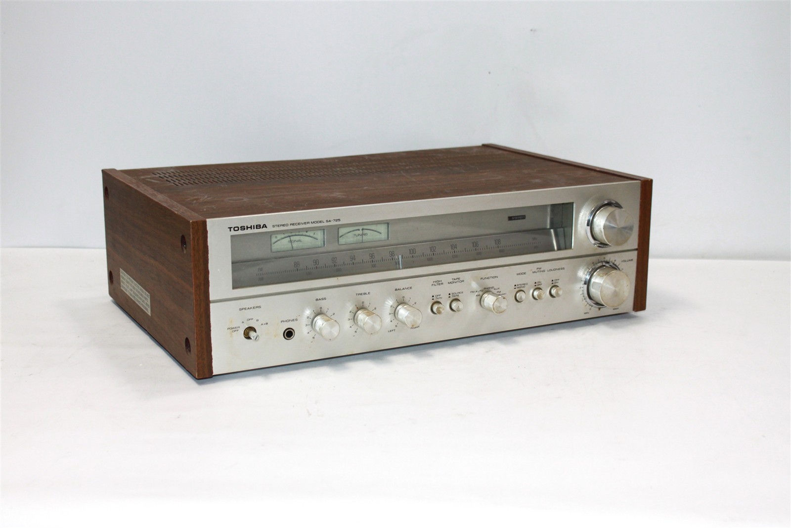 Vintage Toshiba SA-725 Vintage AM/FM Stereo Receiver Tested and Working