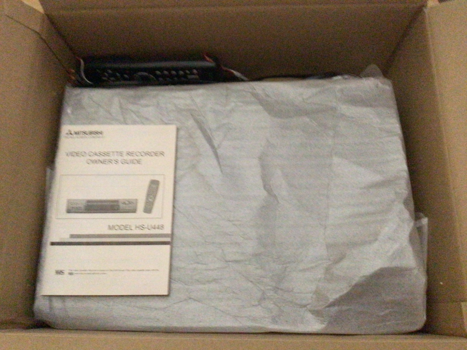 New in the Box. Mitsubishi HS-U448 VCR