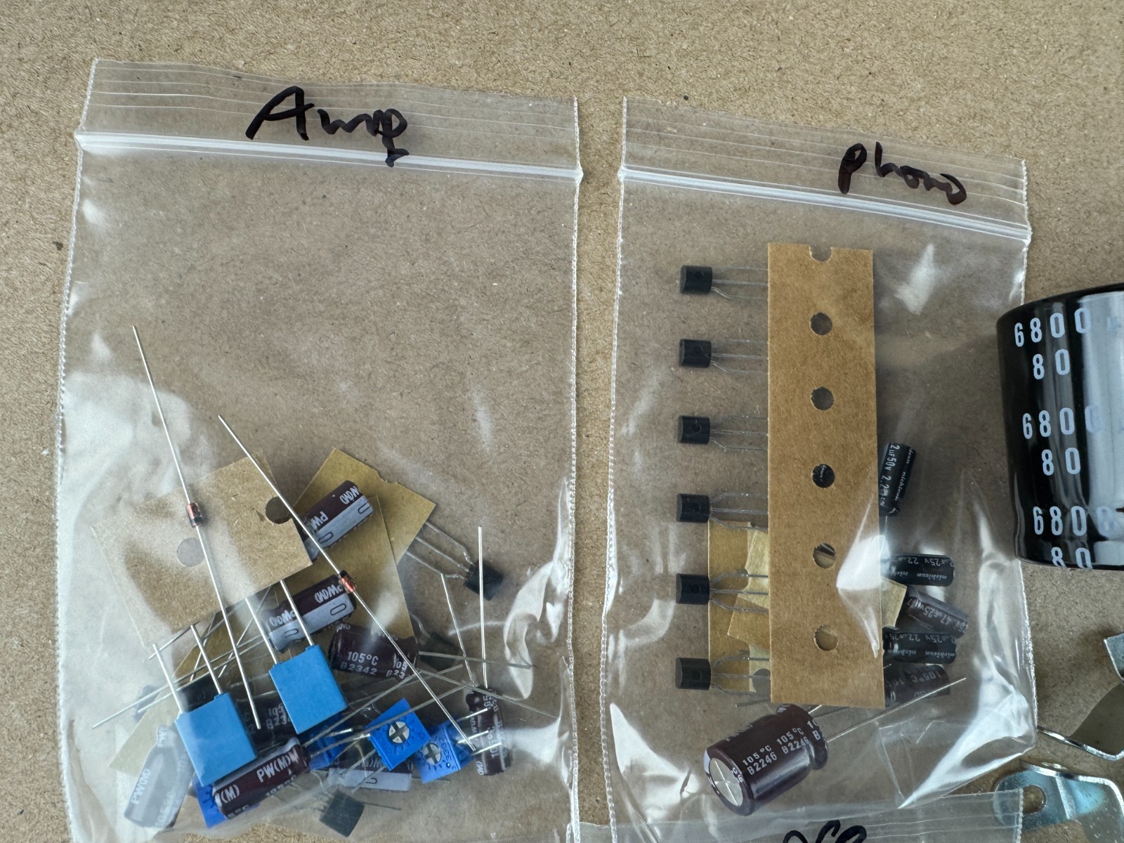 Marantz 1060 Complete Rebuild Kit High-Quality Amplifier Recap Transistors
