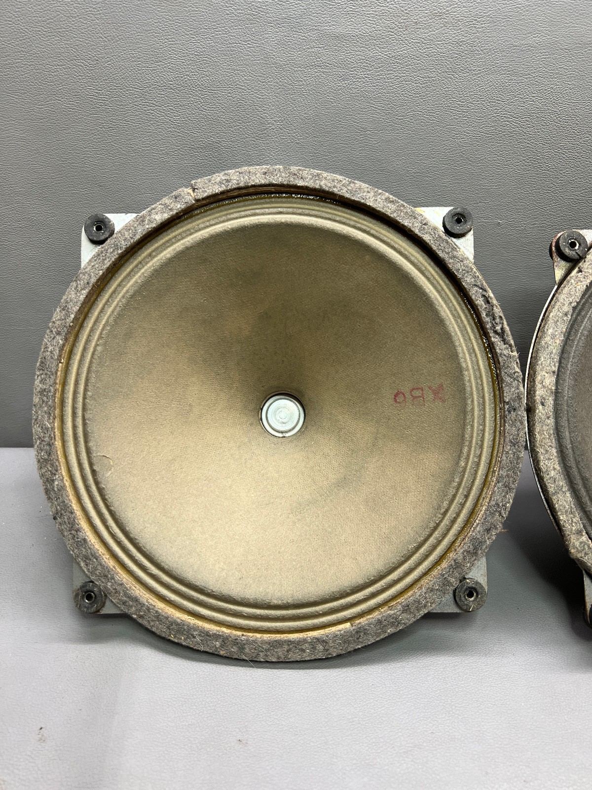 Matched Pair Siemens Klangfilm ALNICo Magnet Full Range Speakers 2Ω 21.5cm 1938s