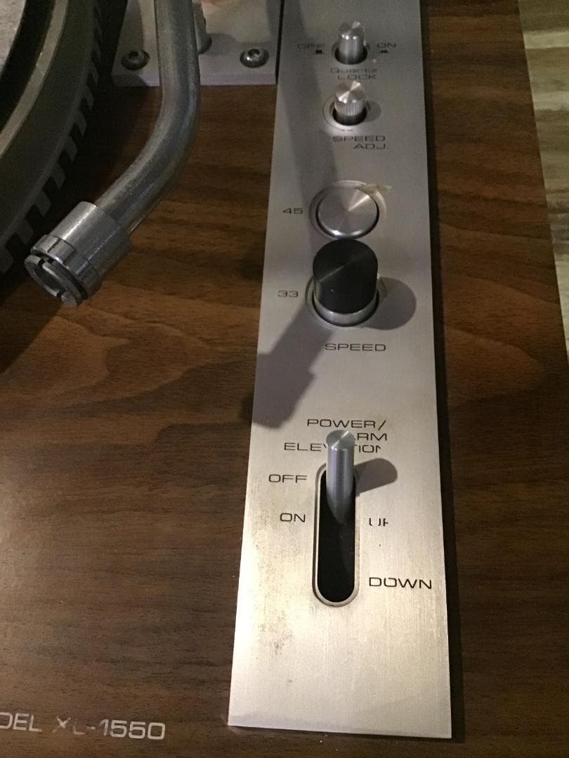 Pioneer XL-1550 Turntable Stereo Record Player Direct Drive Tested