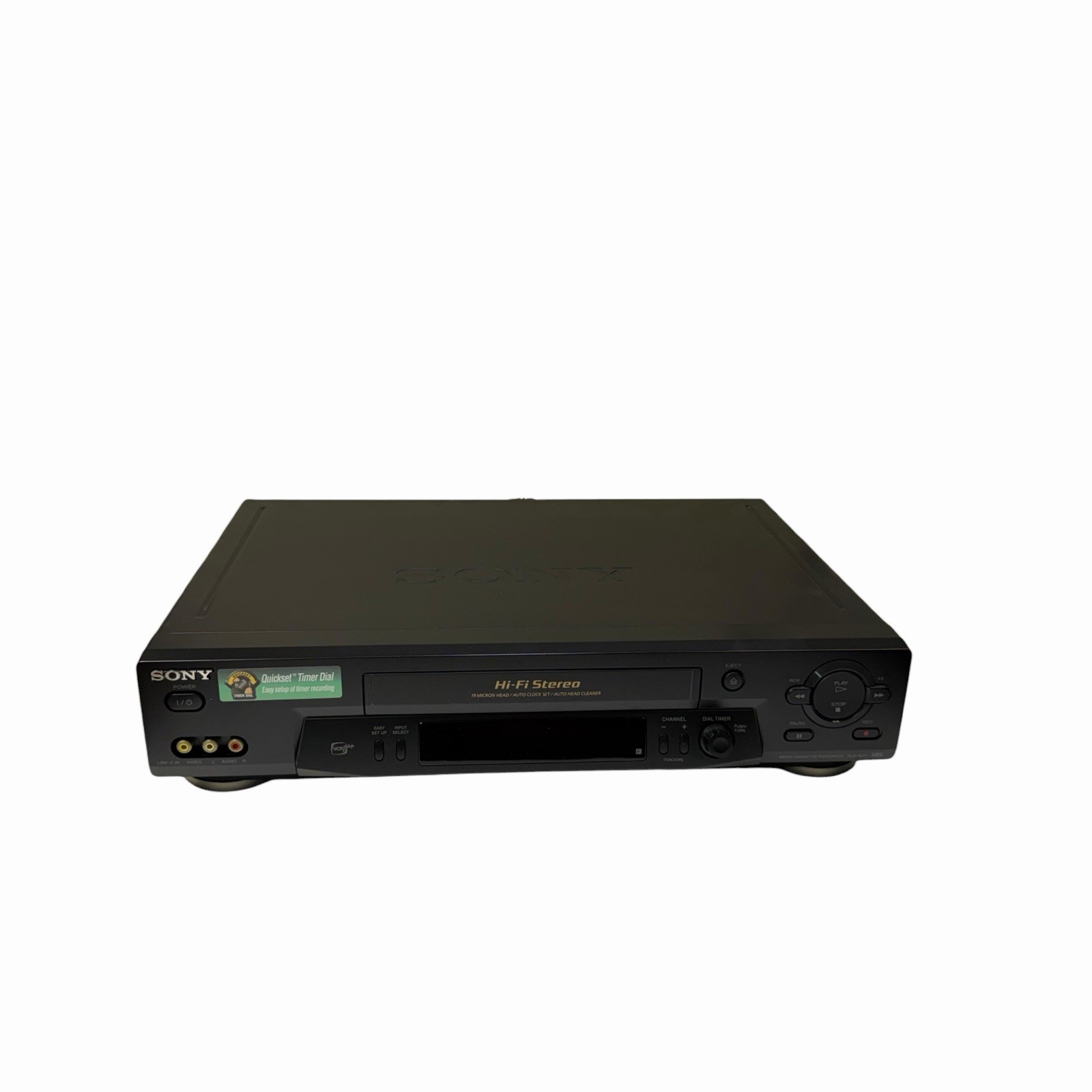 Sony SLV-N71 Hi-Fi Stereo 4-Head VHS VCR TESTED Working No Remote