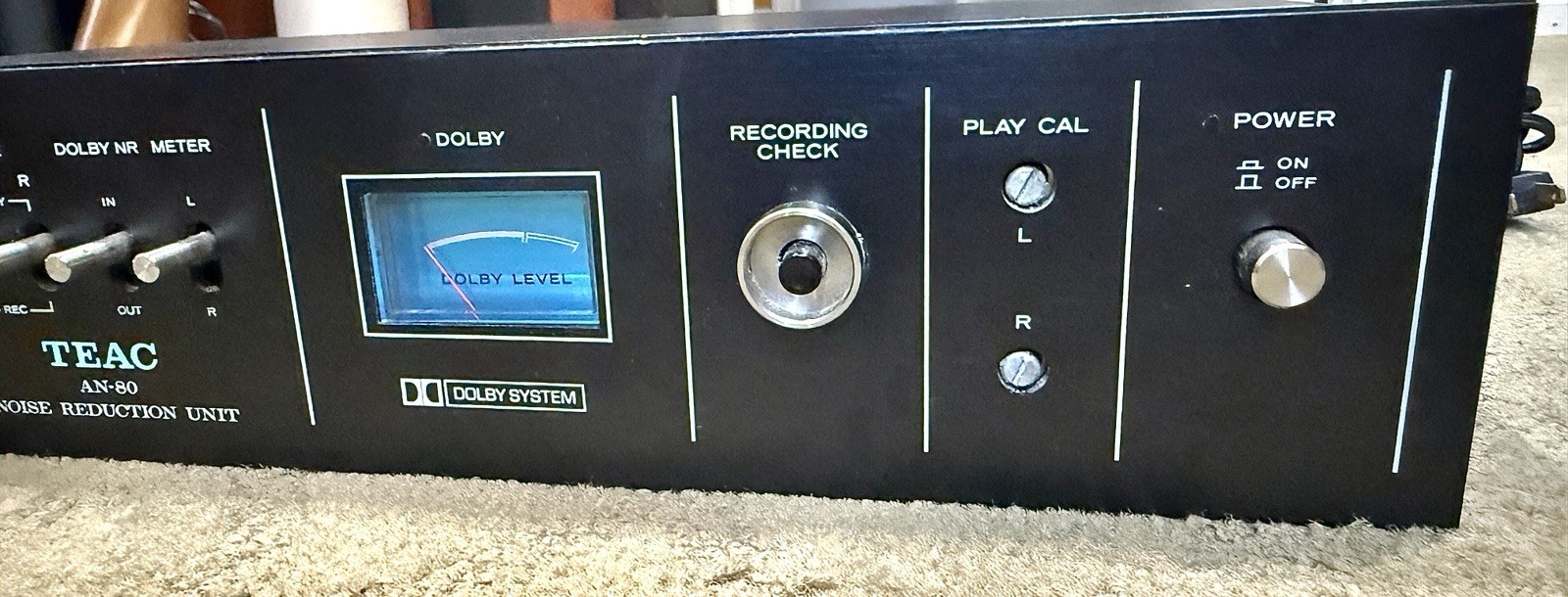 TEAC An-80 Dolby Noise Reduction Unit Tape Deck Recording Equipment