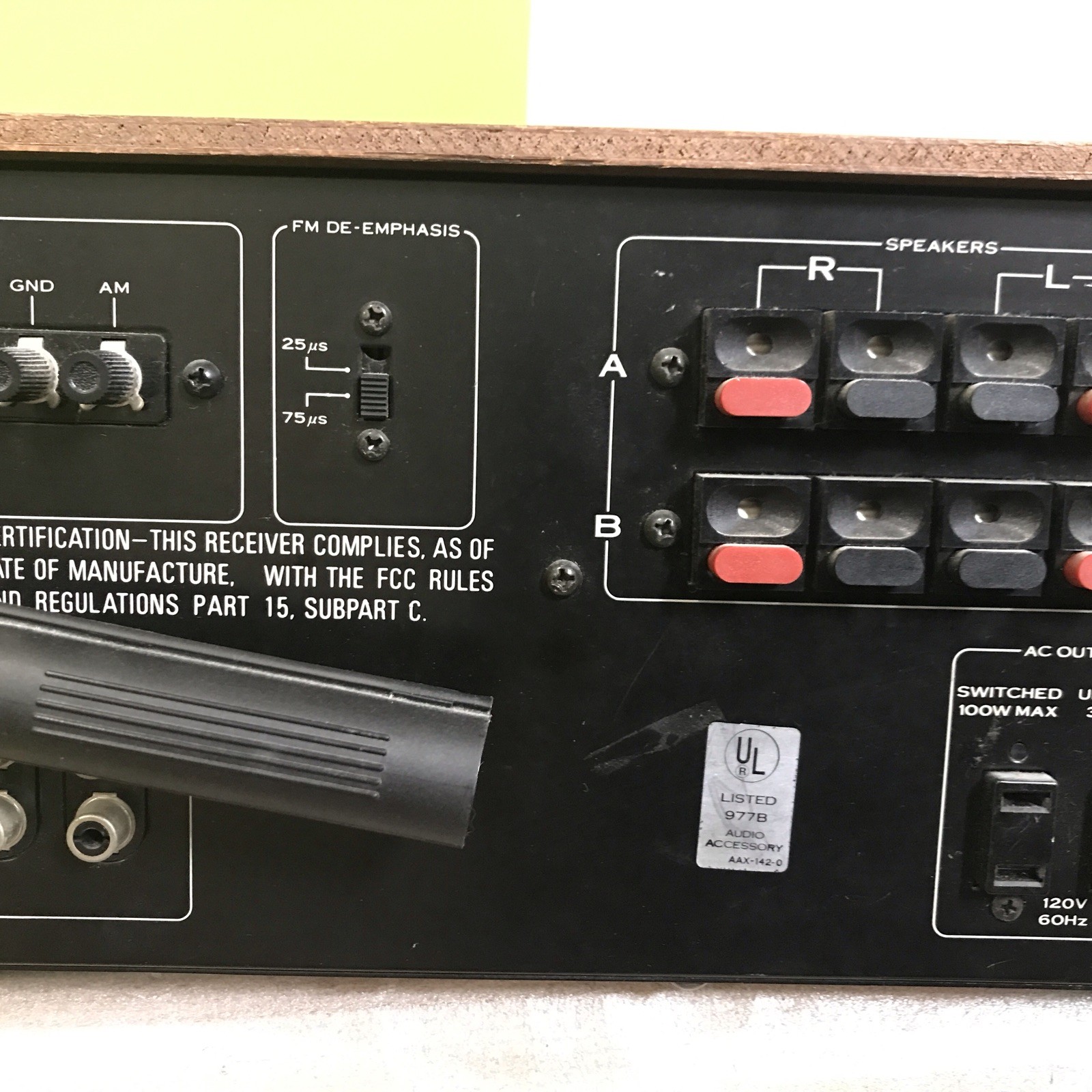 Vintage Pioneer SX-780 AM/FM Hi-Fi Stereo Receiver Vtg Turns On – See Photos