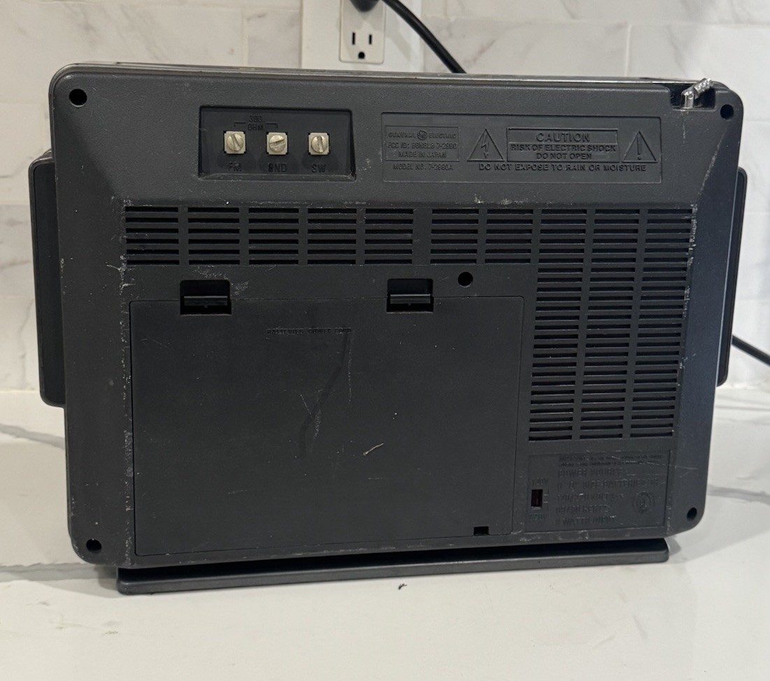 General Electric GE 7-2990A Short Wave FM/AM Radio | TESTED & WORKING