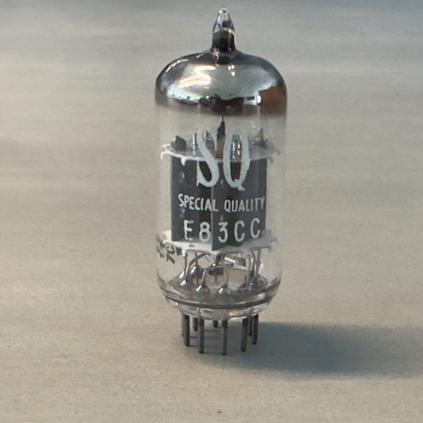 Philips E83CC SQ / 12AX7 Long Plate O-Getter Rare ECC803S