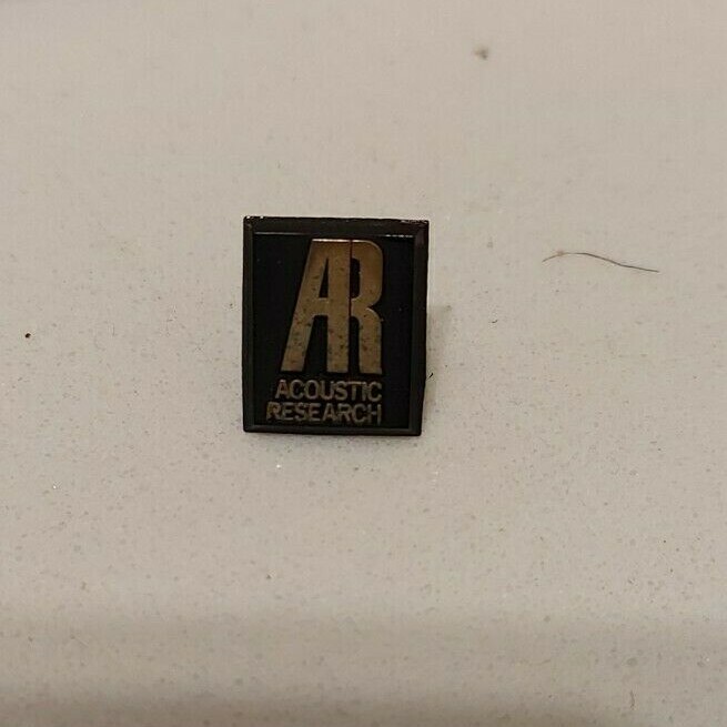 AR Acoustic Research Badge Logo from Model 58B 8B AR 8B – 2 pieces