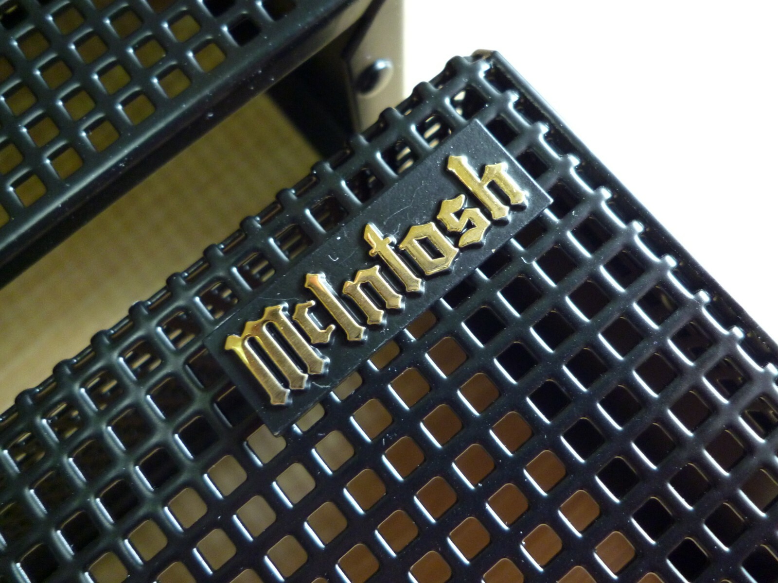 McINTOSH MC225 225 AMPLIFIER TUBE COVER TUBE CAGE WITH LOGO – NEW REPRODUCTION