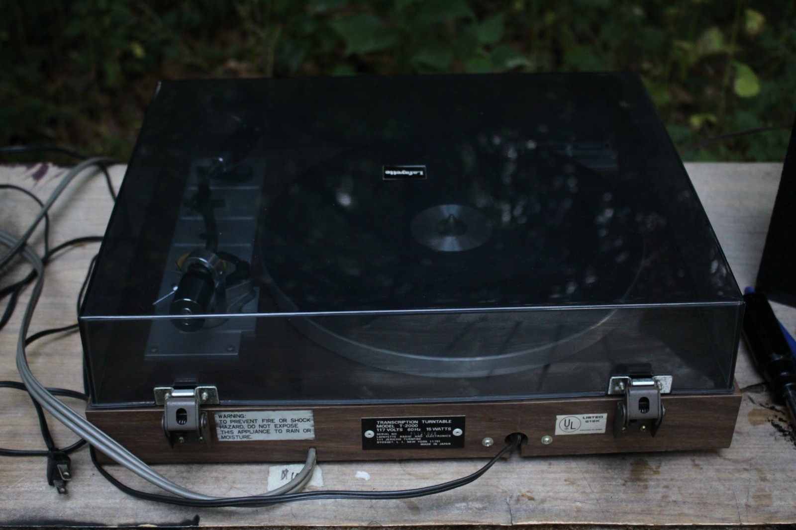 Lafayette/Marantz T-2000 Belt Drive Turntable Pickering cartridge Japan Excelnt