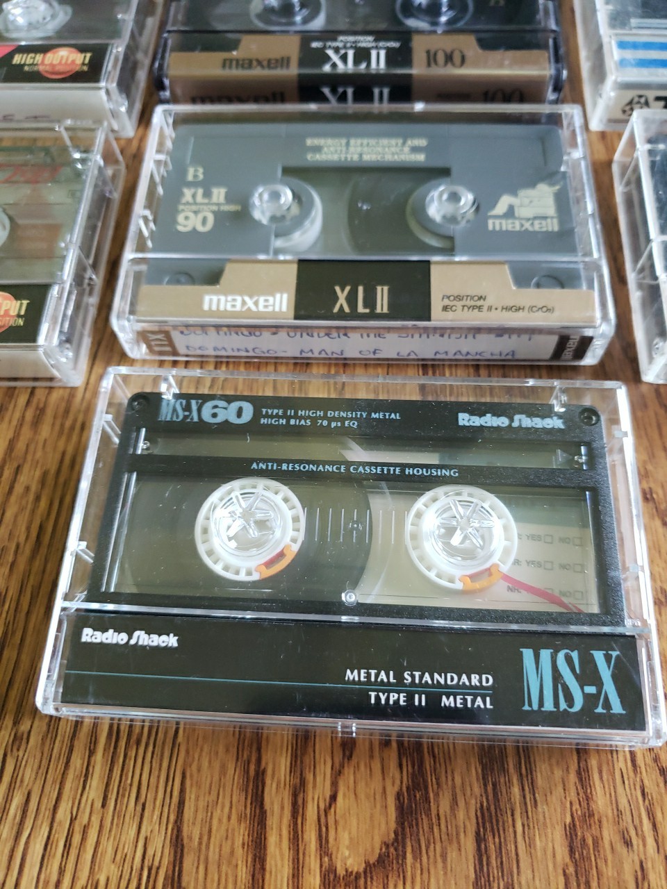 Lot Of 11 Gently Used Blank Cassette Tapes Maxell XLII, TDK AD90, TDK D90 VGC