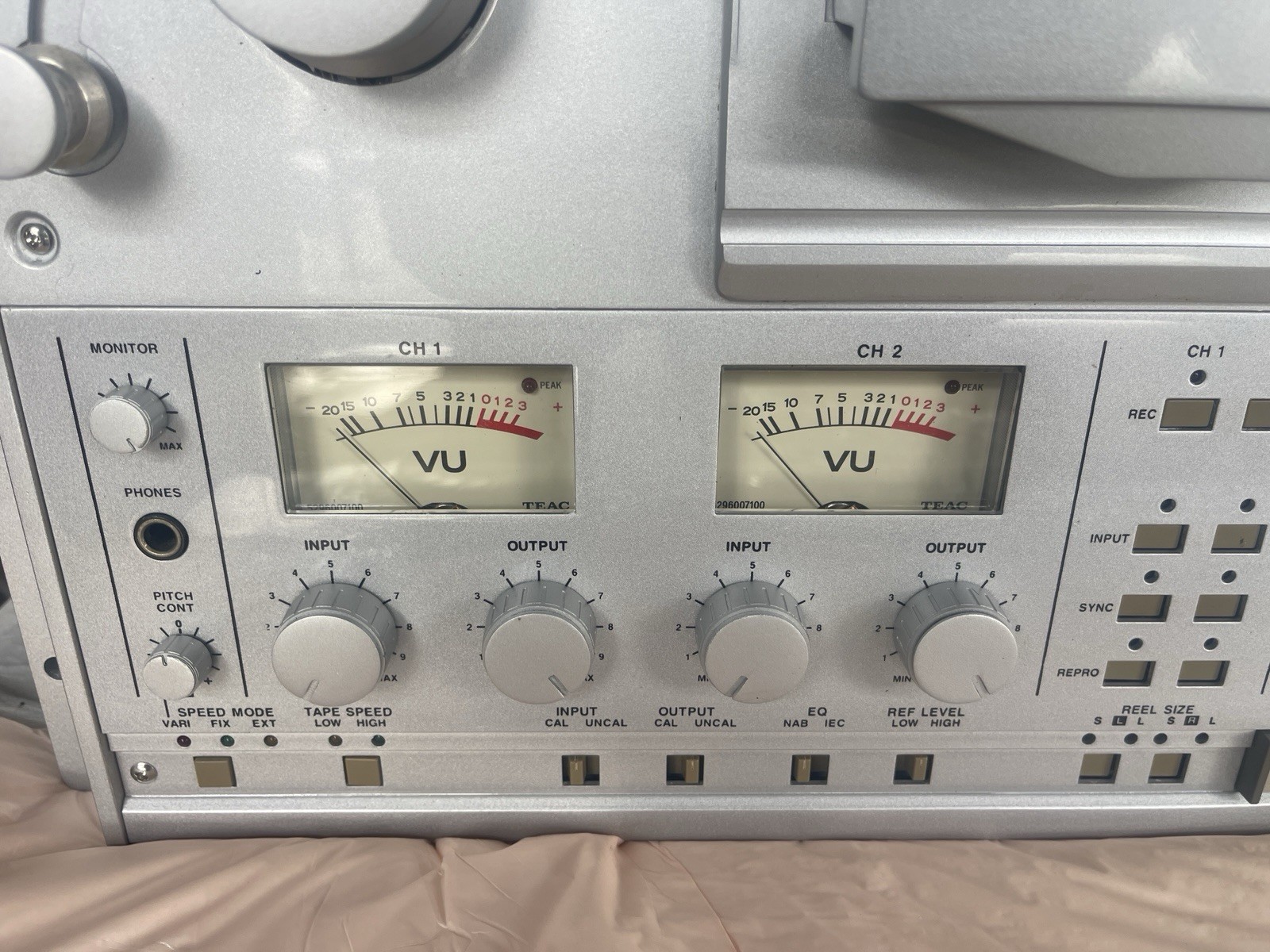 TASCAM BR-20 ALL Silver CUSTOM 2025, REVOX, STUDER, 747 DBX, RT-909,