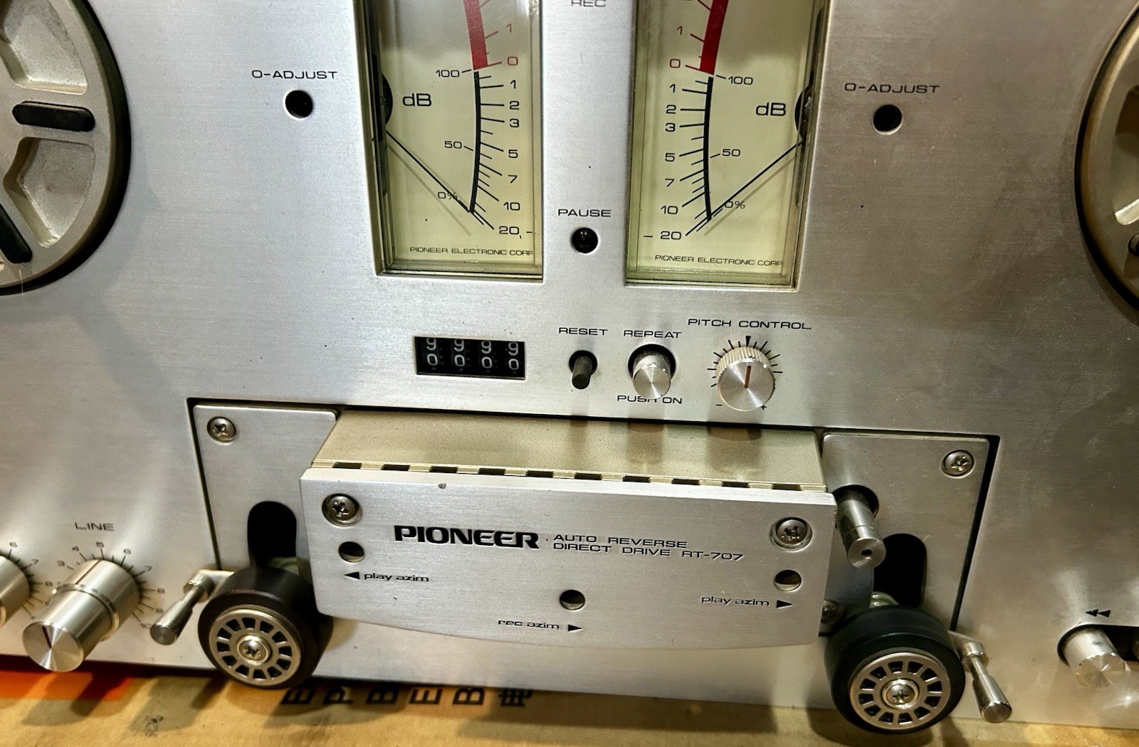 Pioneer RT-707 Direct Driver Auto Reverse Vintage Reel to Reel Tape Recorder
