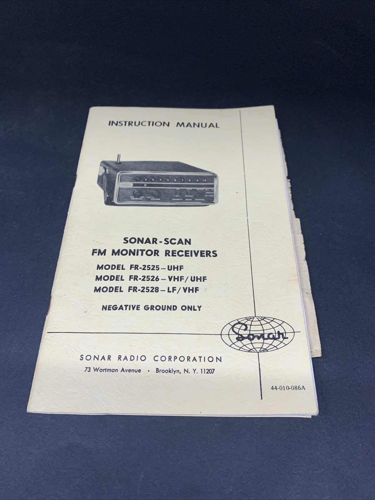 Lot Of Vintage Cab & Radio Instruction Manuals( Pace, Shakespeare, Astatic)