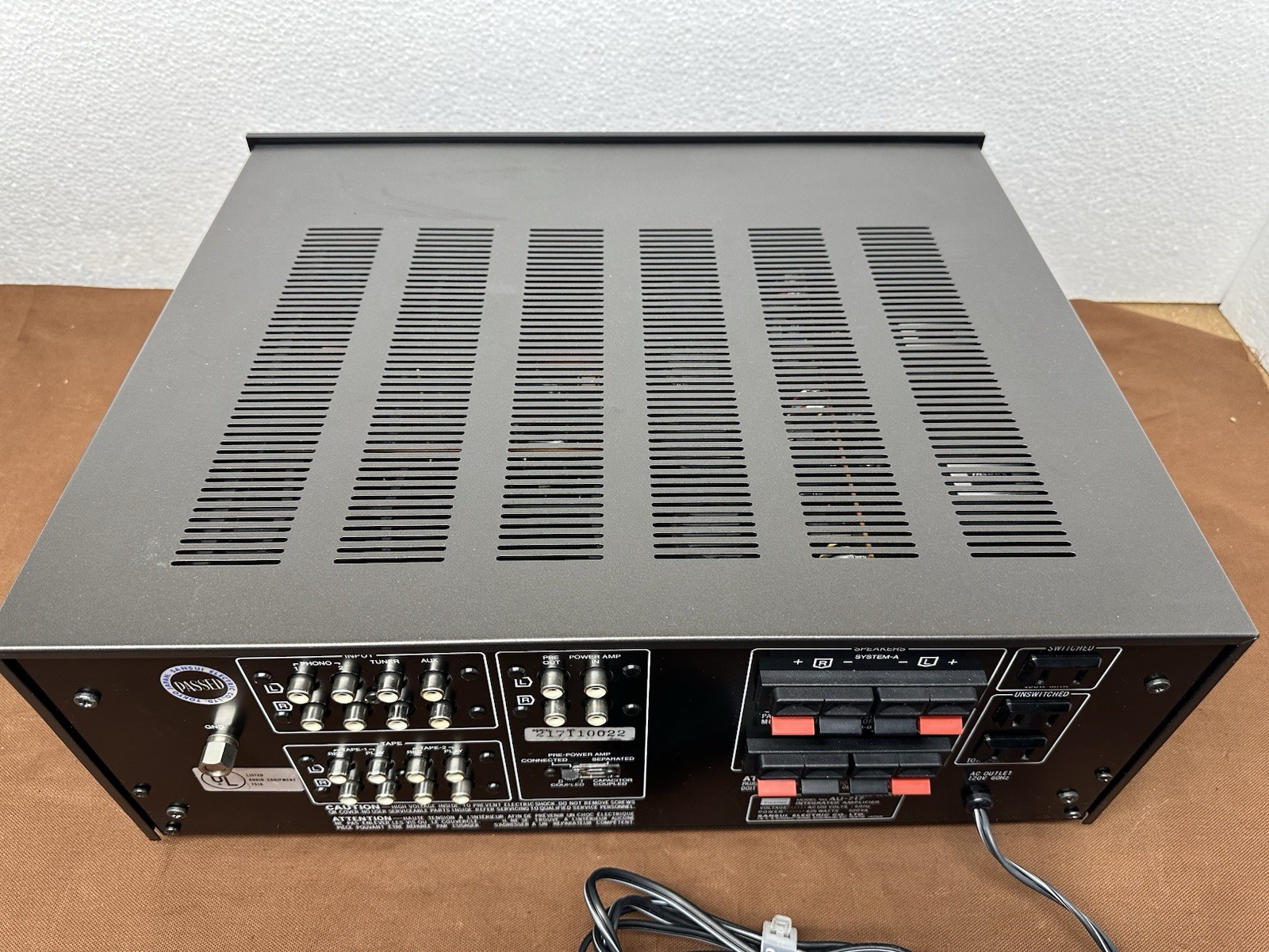 sansui au-717 integrated amplifier/ Box All Original