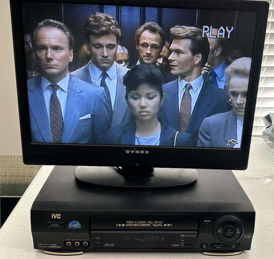 JVC VCR Pro-Cision HR-VP672U 19u Head Action Video Calibration – Tested!