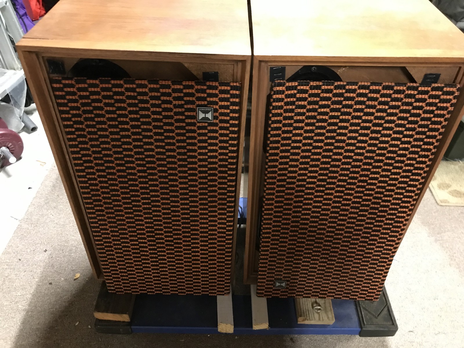 Pair of True Vintage Heath Acoustic Research AR3a/ AS3a All Is Original Re-coned