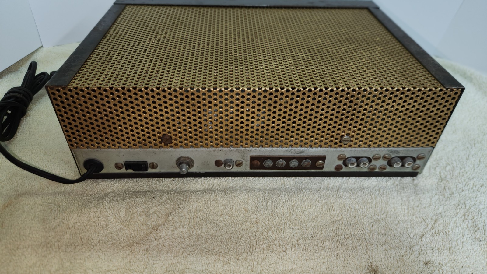 SERVICED RARE Eico Model HF-12 Vacuum Tube Amplifier HI-FI Vintage WORKS 1950s
