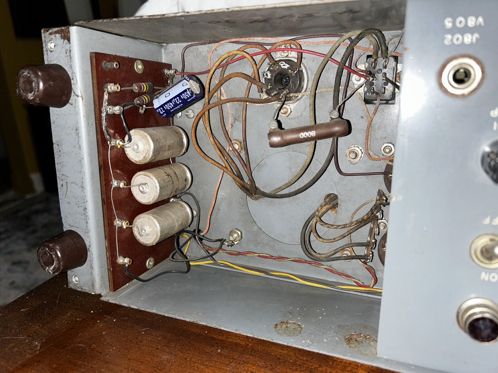 Rare 2x Ampex 6516 Tube Amplifier Pair 6516r2 6530 6531 807 6sn7 5u4g 5879 Nice