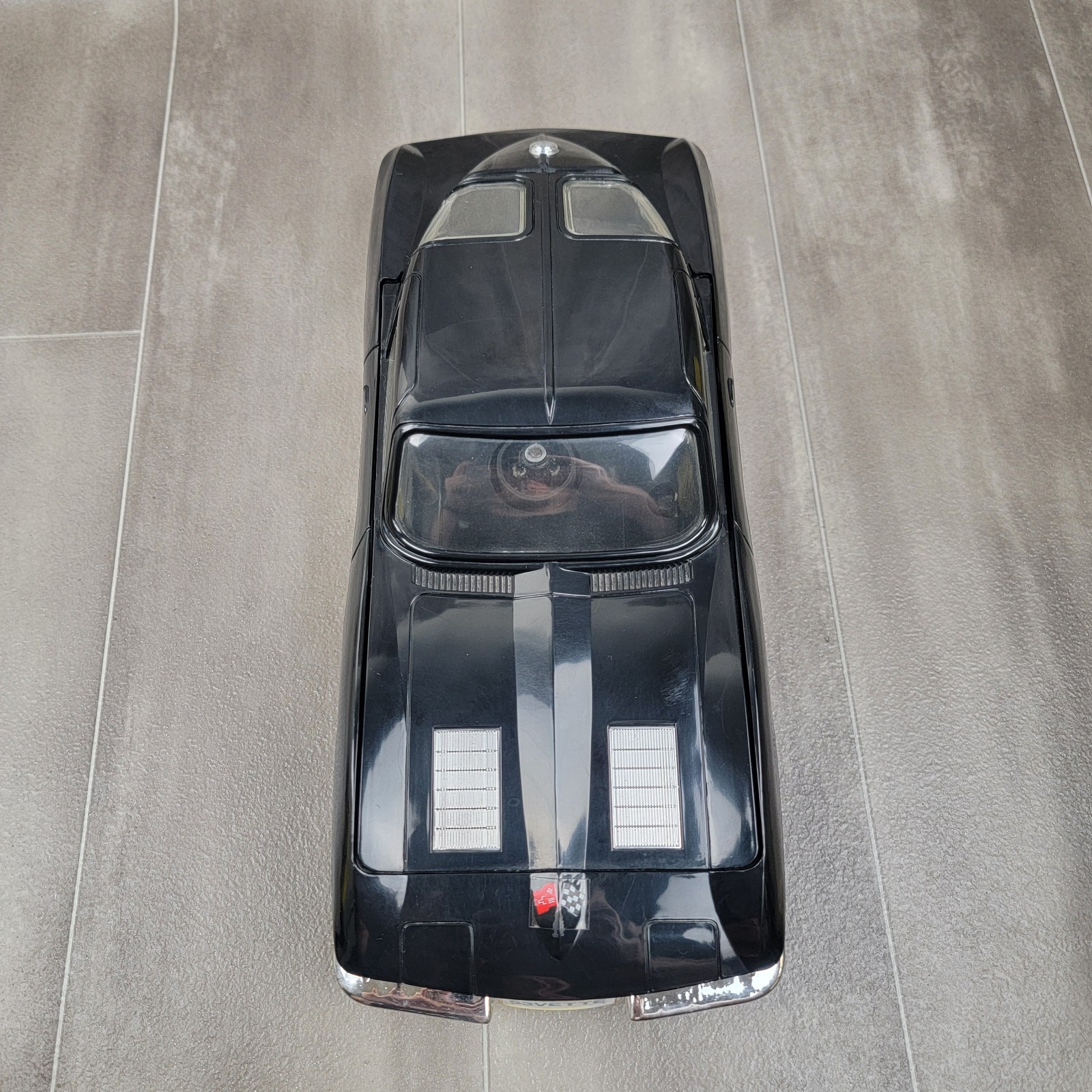 Vintage 63′ Chevy Corvette GM Black Video Tape Cassette VHS Rewinder