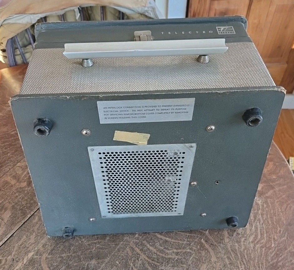 Vintage MCM Emerson Telectro Model SS132 Stereophonic Tape Recorder For Parts
