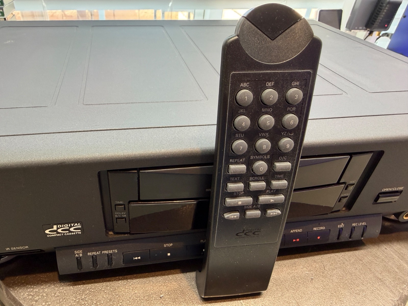Rare USA Model Philips DCC 951 3rd generation Digital Compact Cassette