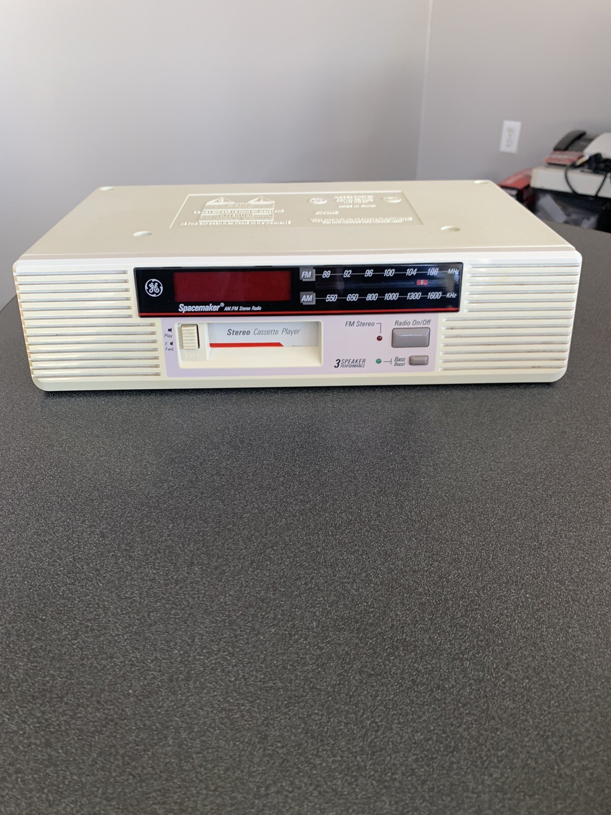 GE Spacemaker AM FM 7-4275A Under Cabinet Radio Cassette Not Working