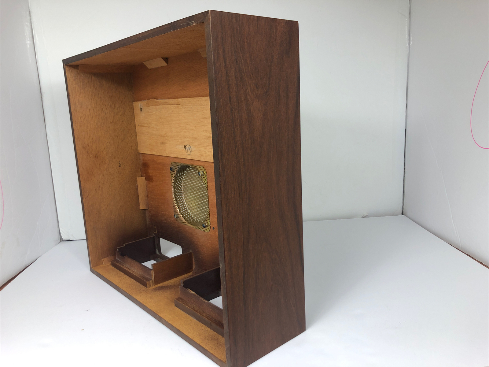 SONY TC-355 wood cabinet case