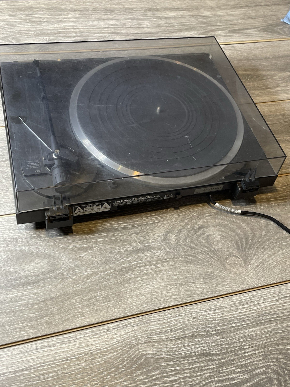 Technics SL-BD20D DC Servo Semi Automatic Belt Drive Turntable Tested