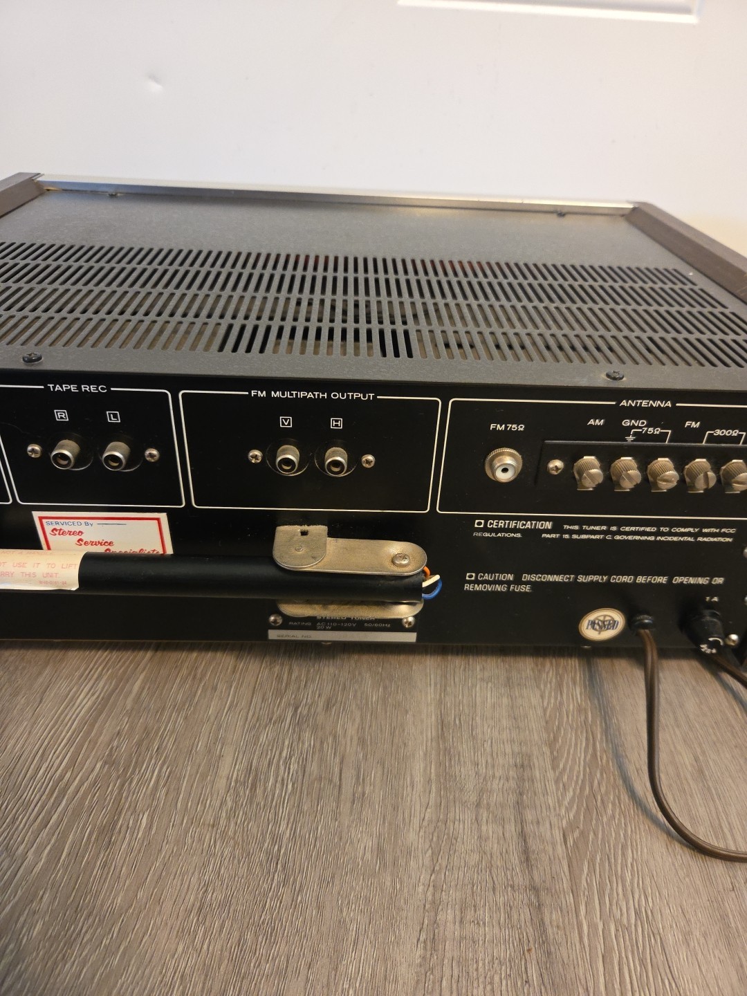 Rare Kenwood KT-8005 Solid State AM-FM Stereo Tuner Read Description
