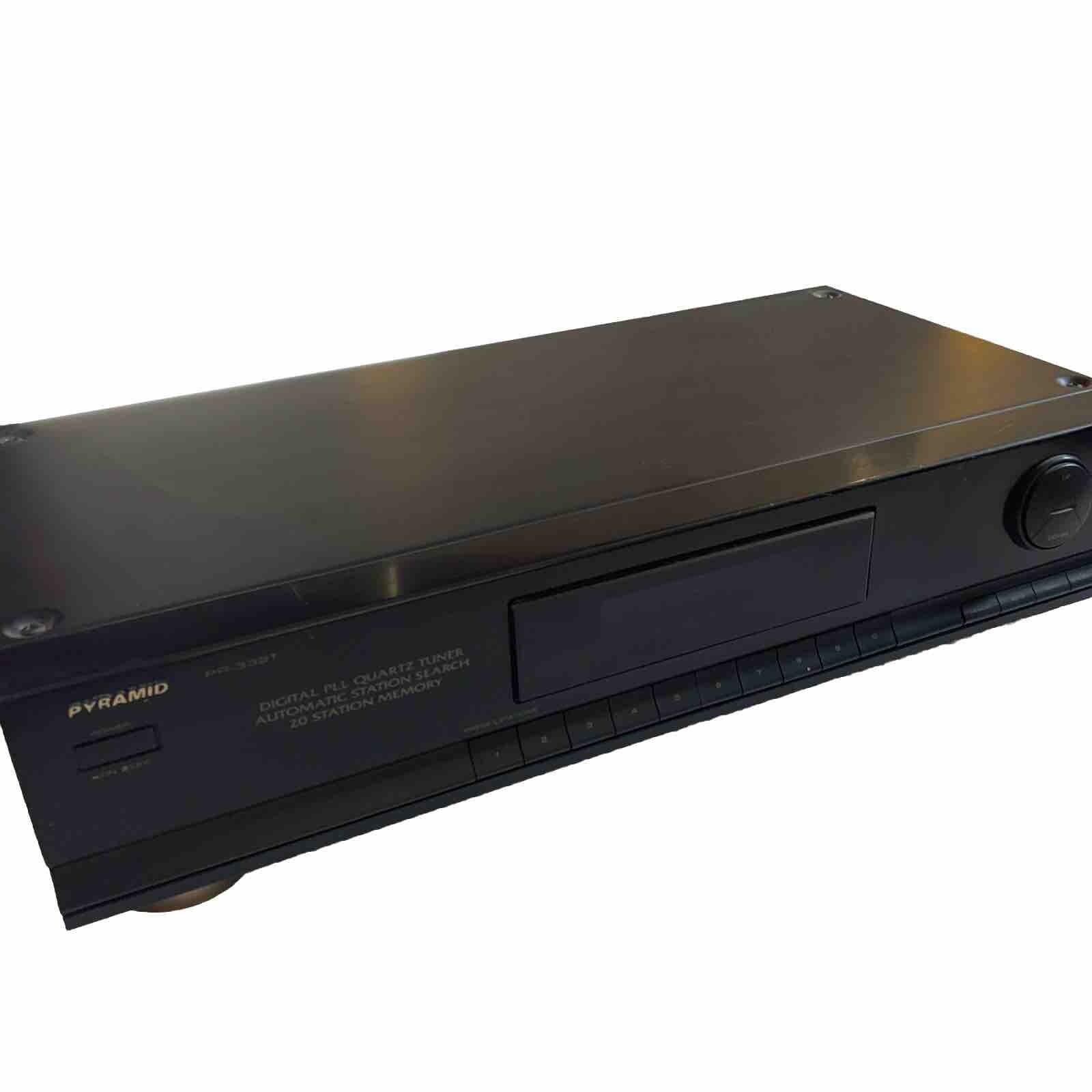 Pyramid Tuner PR-332T Digital PLL Quartz 20 Station Memory *TESTED READ*