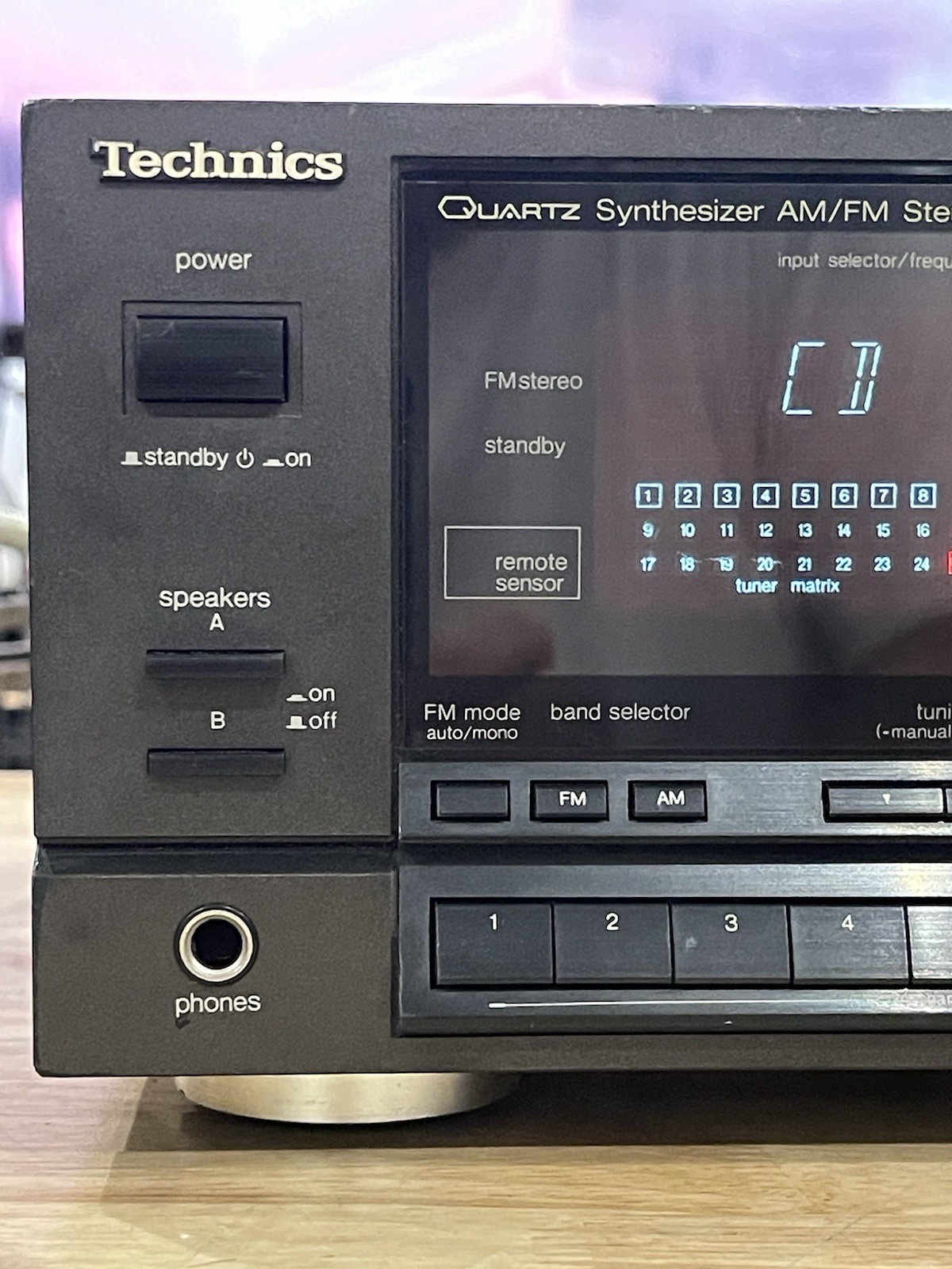 Technics SA-R477 Quartz Synthesizer -Working . Please Read Descriptions.