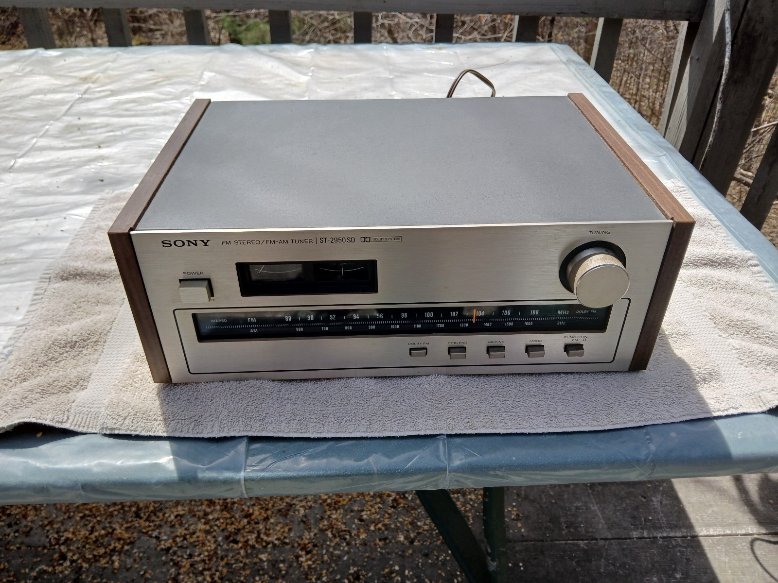 SONY ST-2950SD Tuner in Excellent Condition