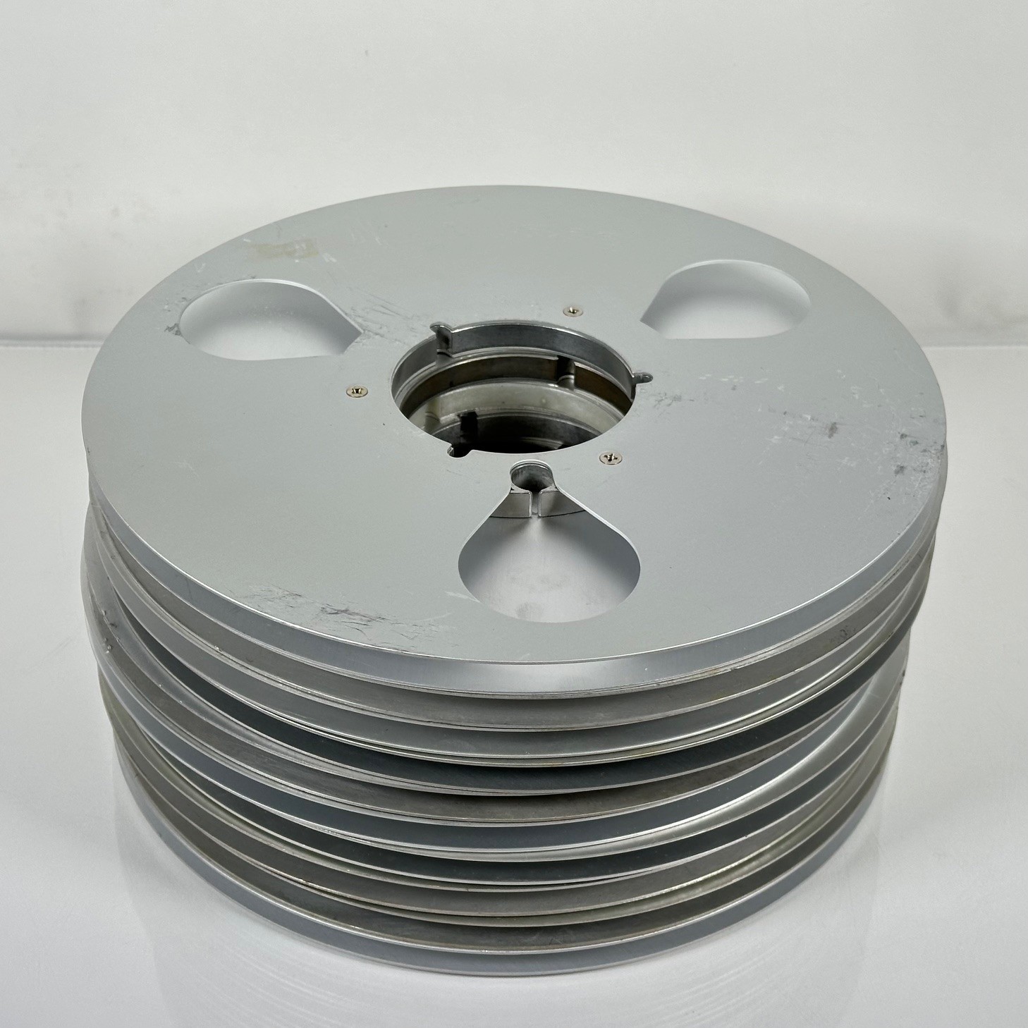 (Lot of 10) Audiotape Metal Tape Reel 10.5″ x 1/4″ Take Up