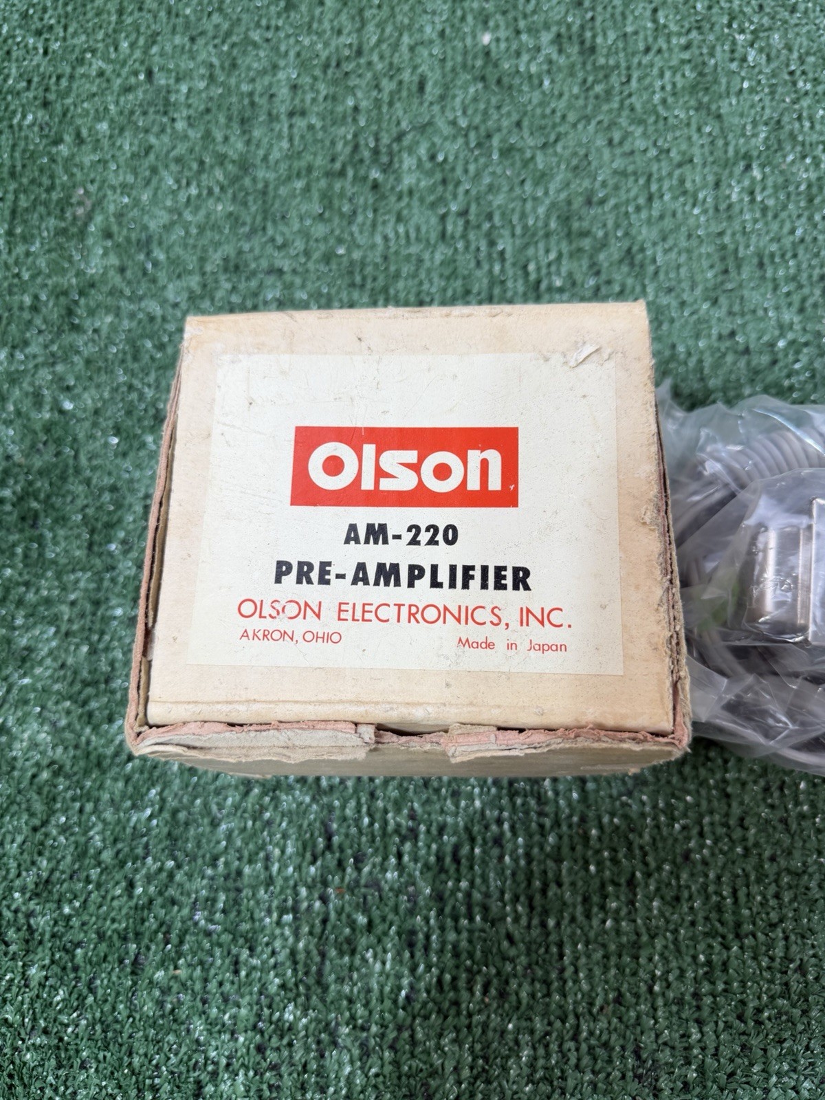 BRAND NEW Vintage Olson AM-220 Tube Mono Phono Pre Amplifier PreAmp In Box