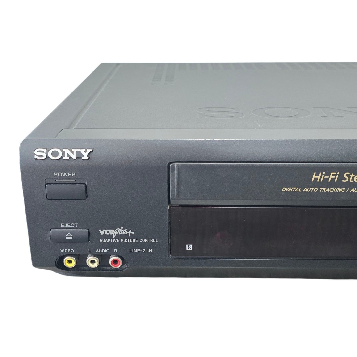 Sony SLV-685HF VHS Player Recorder Black Hi-Fi Tested Works Great – No Remote