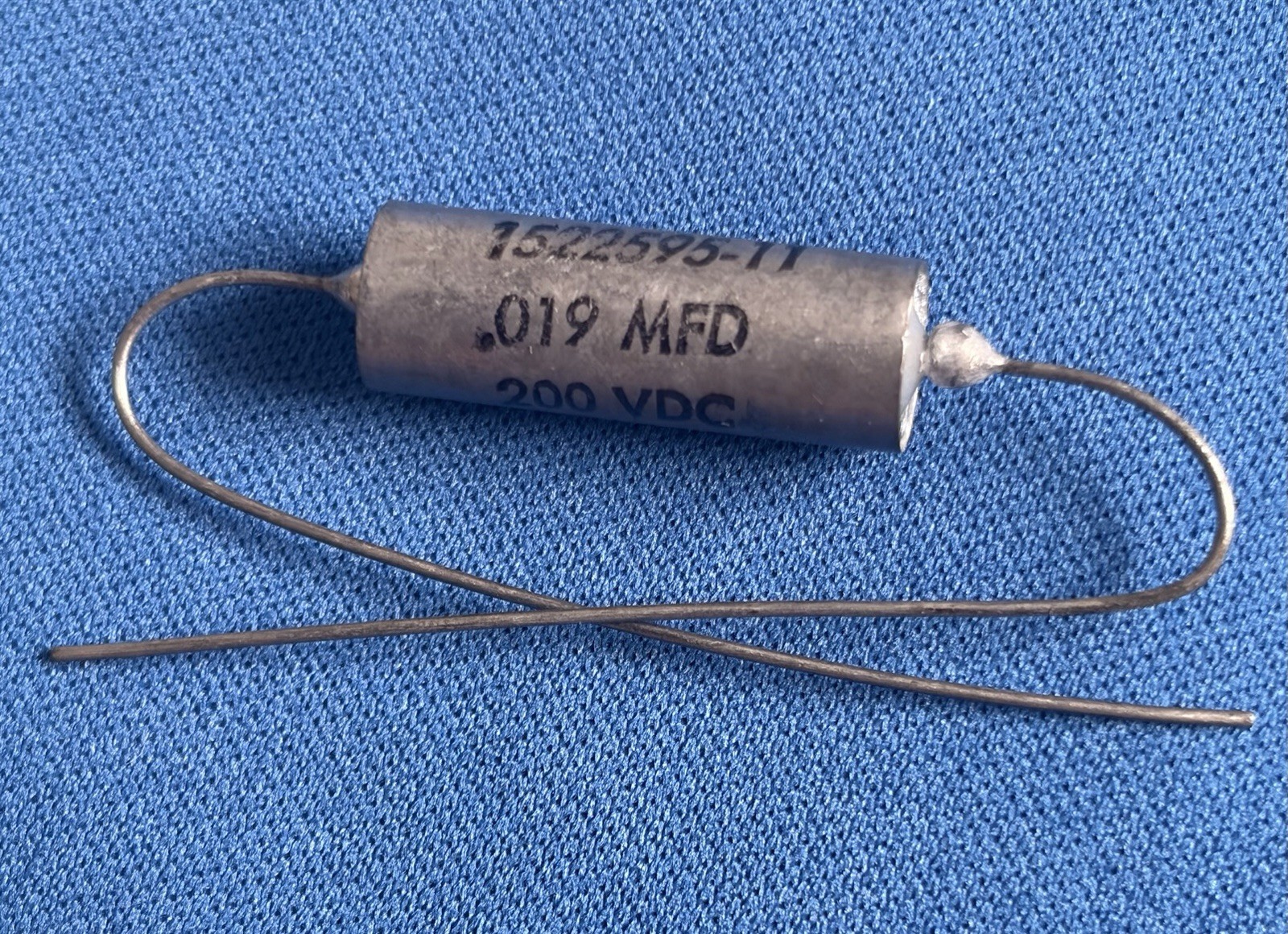 Cornell Dubilier .019 uF 200V PIO Oil filled Capacitor, 1963 Vintage, Priv label