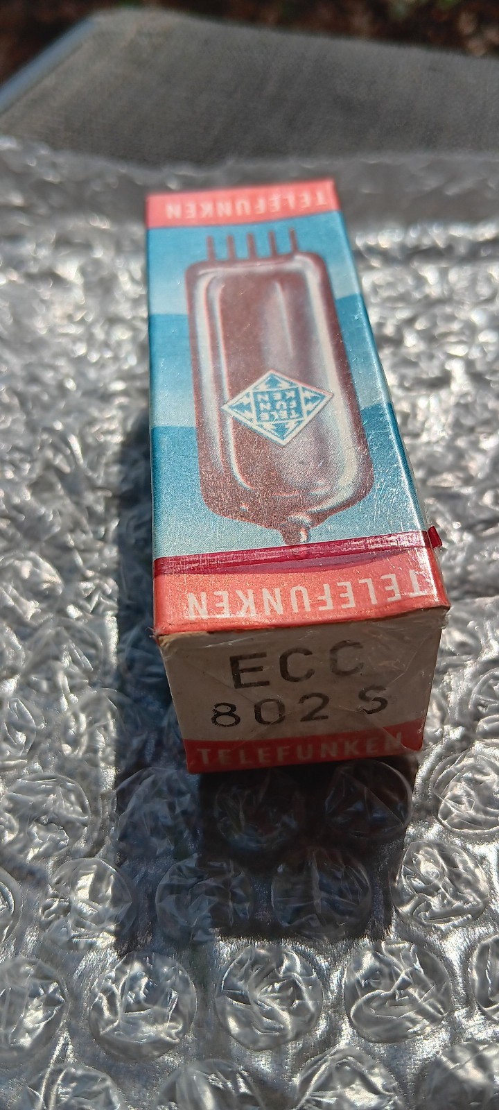 NOS Telefunken ECC802S best ECC82 original mit Raute more on s